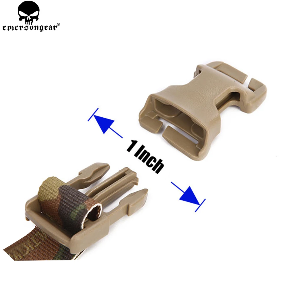 EMERSONGEAR Kit aparejo pecho MOLLE multicam para chaleco - imagen 2