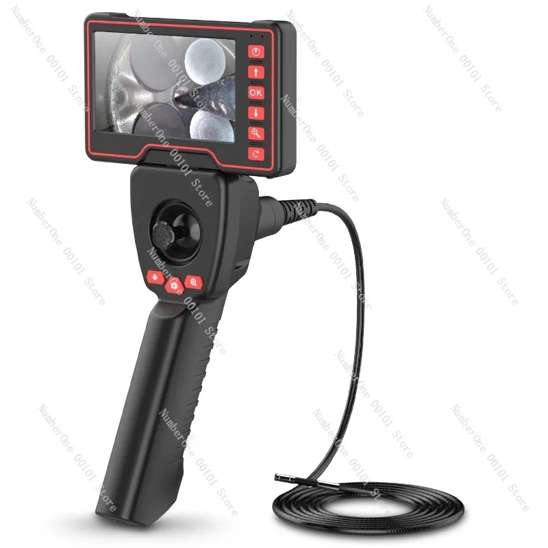Industrial Borescope Endoscope 360 Degrees All Way Steering  for Car Pipe Inspection Sewer Camera With 5 Inch HD Screen 1080P