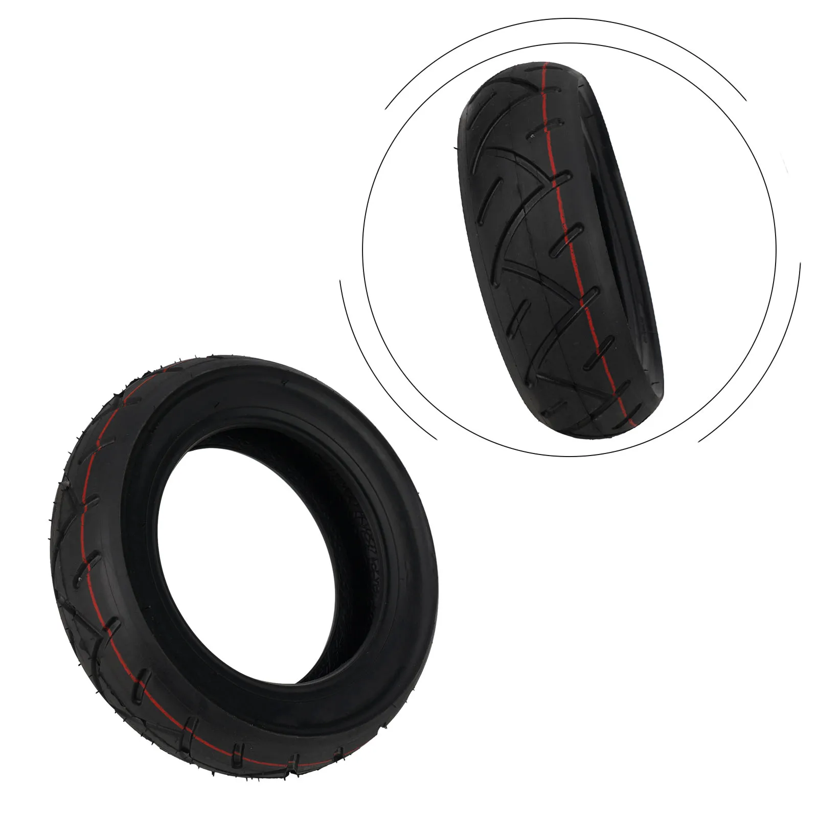 Solid Tire Tubeless Tire Solid 10x3.00-6.5 Black For X Iao*mi Electric Scooter Practical Quality Is Guaranteed Brand New