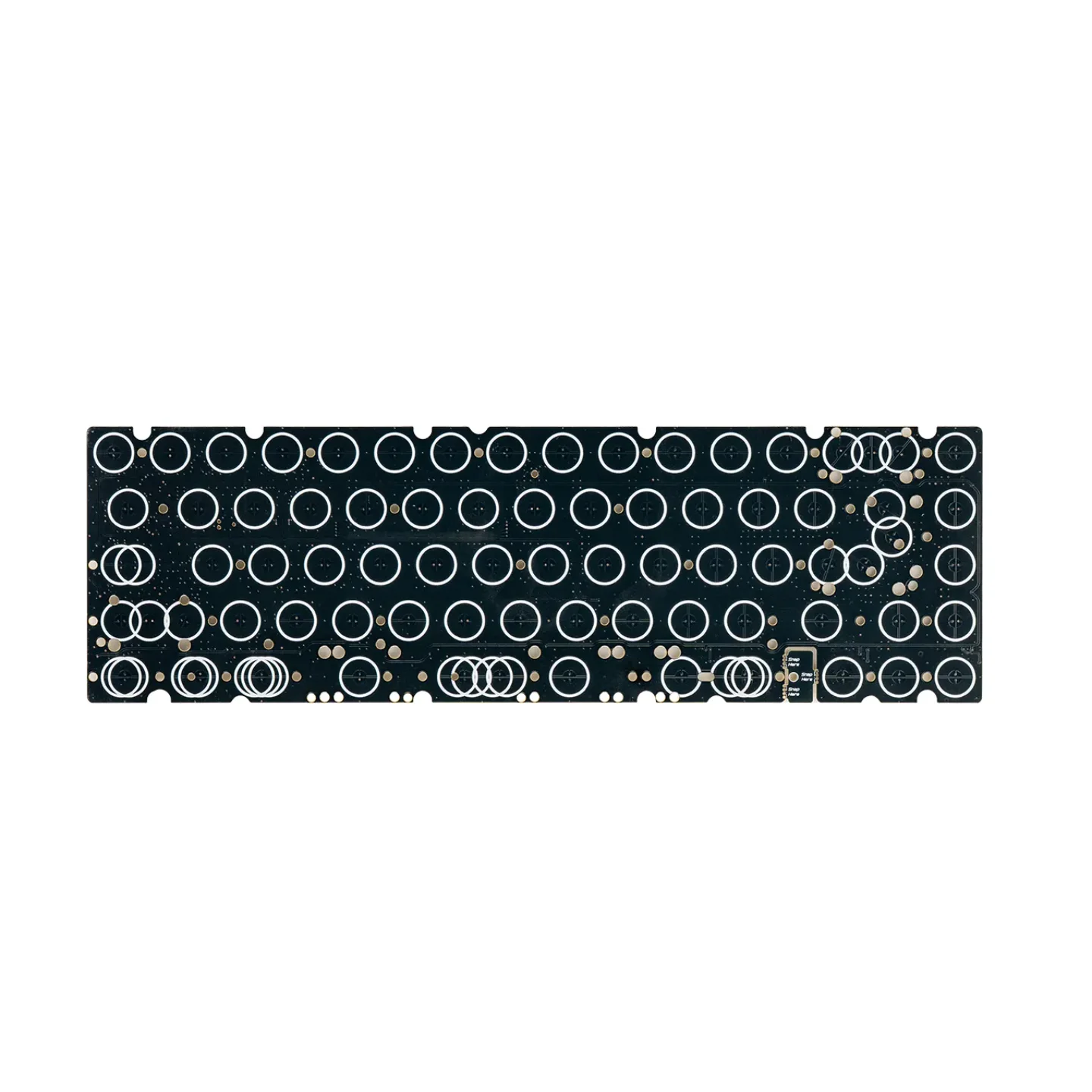 Cipulot EC60X-SE 60% Hot-Swap EC PCB for QMK/VIA