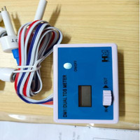 Dual Channel Online TDS Water Quality Detector Tester DM1 Drinking Water Pool Pure Water Test Meter 0-9990PPM Dual Probe