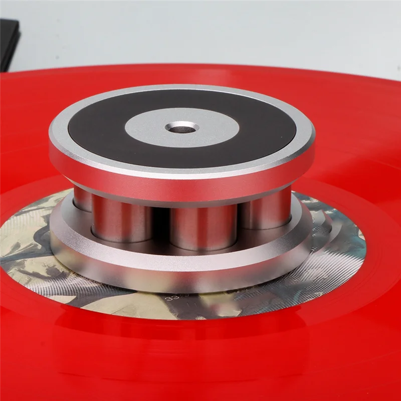 

B04B-LP Vinyl Disc Stabilizer Adjustable Recording Weight/Fixture Turntable Disc Stabiliser High Fidelity Damper