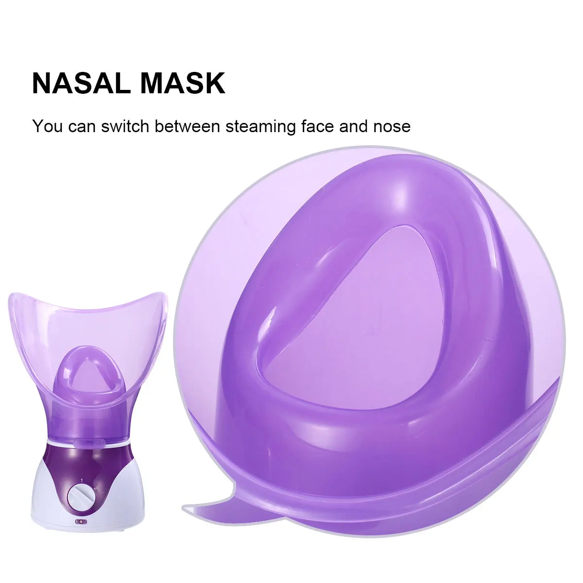 

1Set Face Hydrating Device Portable Hot Mist Steamer Facial Moisturizing Spray Nanometer Sprayer Aromatherapy Desktop Sprayer