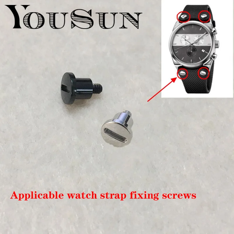 

For CK K4B384 K4B381B3 Strap Fixing Screw Shaft Watch Accessories