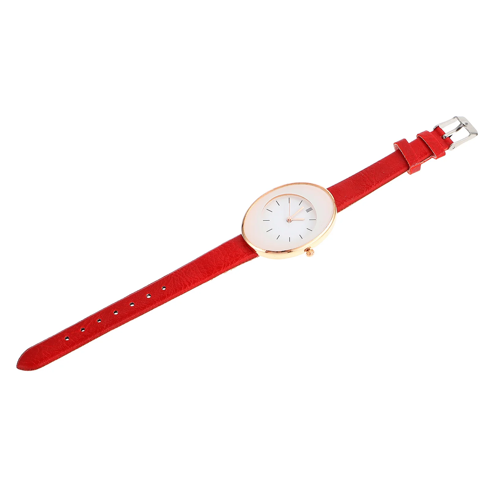 Quartz Wrist Watch Ladies Casual Fashionable Adjustable Belt Breathable Strap Durable Women Wristwatch