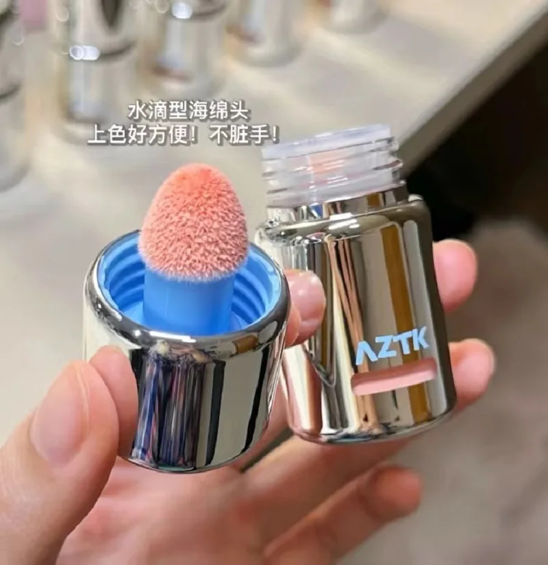 AZTK Jello Color Vloeibare Blusher Matte Rendering Hydraterende Schoonheid Uitbreidt contracten Vloeibare Wang Gezichtsmake-up