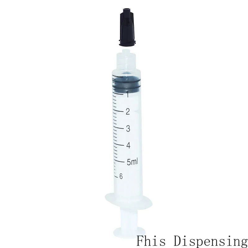 

Dispensing Syringes 5cc 5ml Plastic Tip Cap Pack of 200