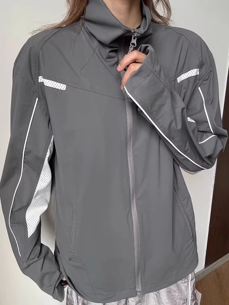 

Американский Sle Qui Dry Ice Silk Спорт на открытом воздухе Защитная одежда от солнца Легкий тонкий я Дышащий мужской летний модный ...