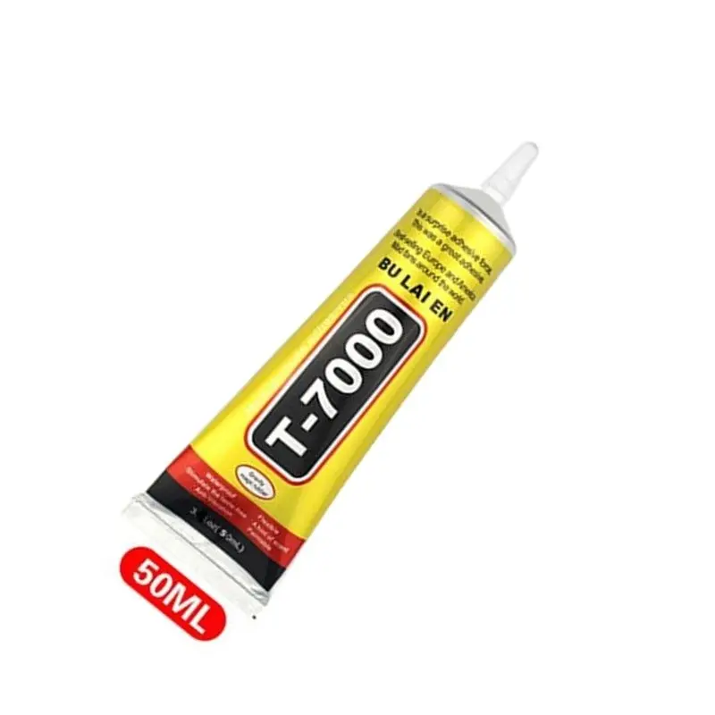 50ml T7000 Multipurpose Black Glue LED Light Strip Phone Screen Glass Frame Sealant Adhesive Epoxy Resin Jewelry DIY Nail Gel