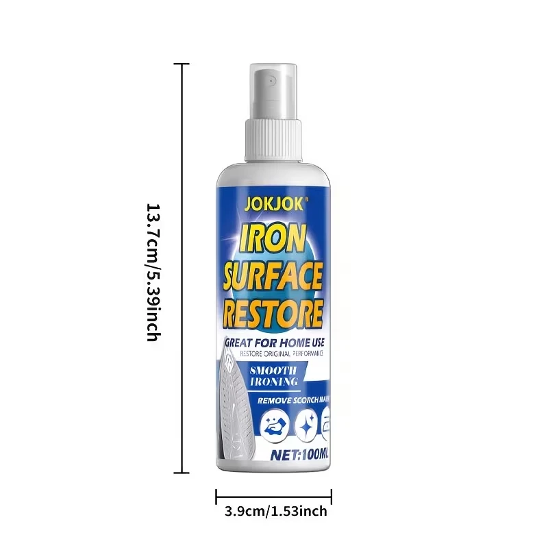 Iron Cleaning & Polishing Spray – Soleplate Care Spray for Burn Marks, Residue And Smooth Glide, Suitable for Steam Irons, Dry view 5