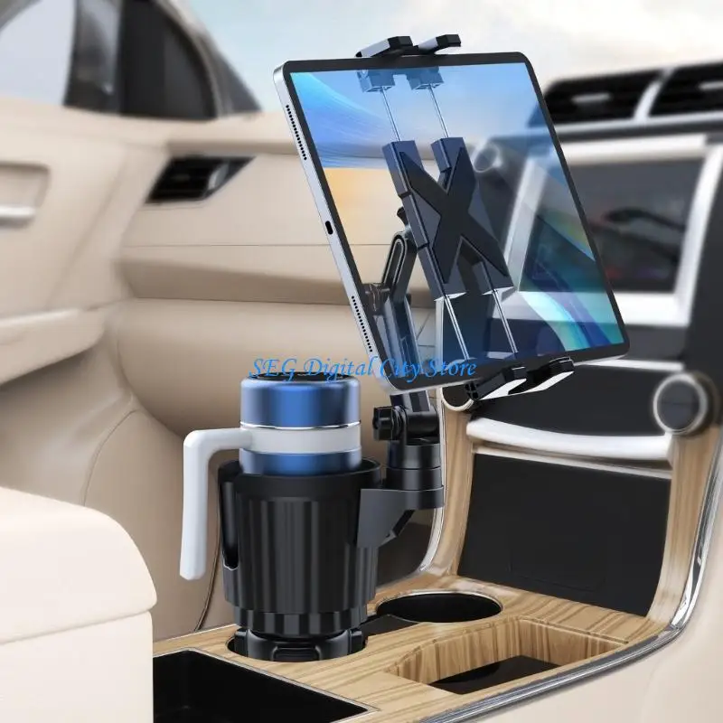 

U75B Multiple Position Changeable Vehicle Drink Cup Holder Mount For Phones And Gadgets