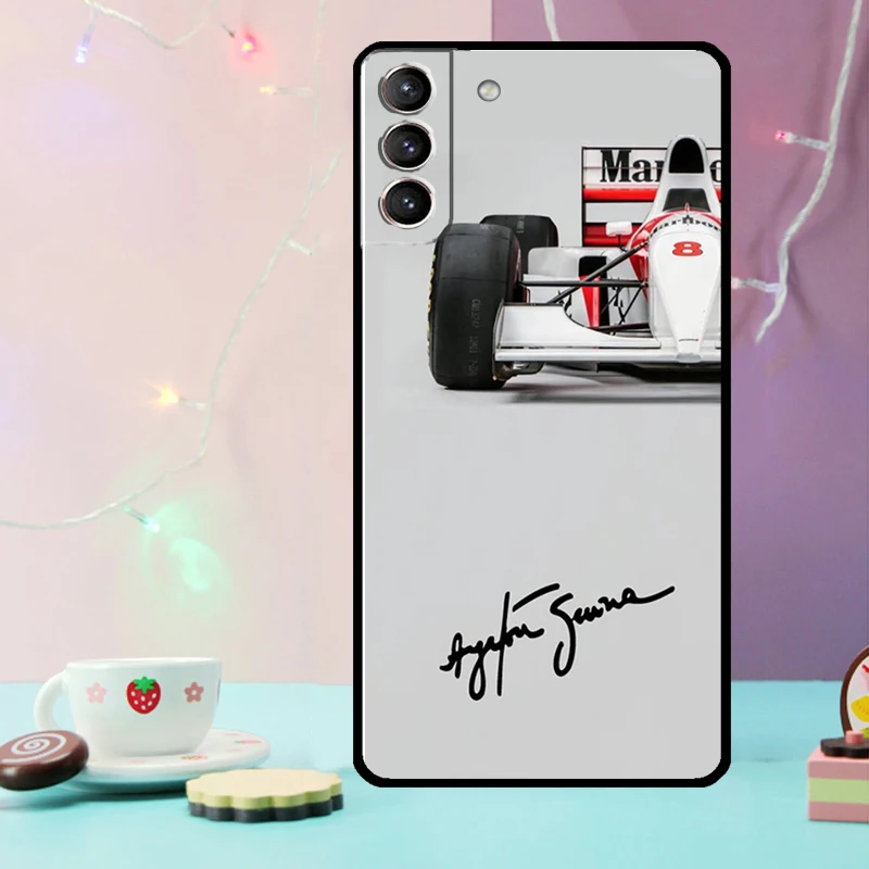 Etui Ayrton Senna F1 do Samsung Galaxy S24 S21 S22 S23 Ultra Plus S20 FE S8 S9 S10 Note 10 20 Ultra Cover