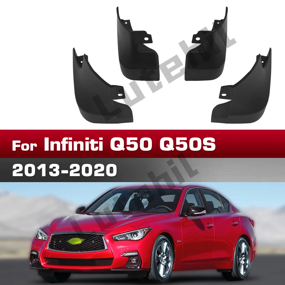 

Для Infiniti Q50 Q50S 2013-2020 2014 2015 2016 2017 2018 2019: Брызговики, защита от грязи, автомобильные аксессуары