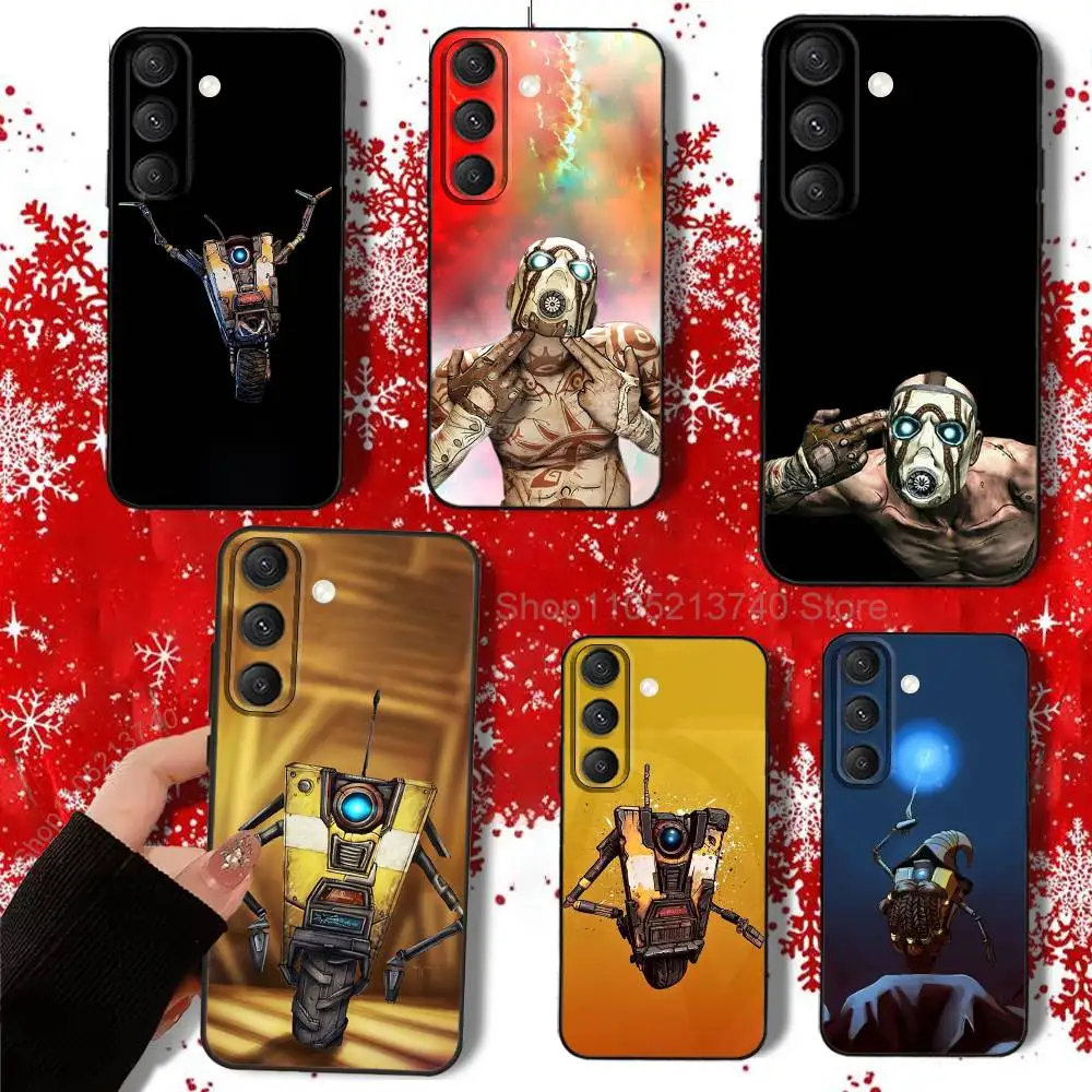 

C-Claptrap COOL Borderlands For Samsung S22,S24,S25,S23,S20,S30,S21,Ultra,4G，Plus,5G,Fe,Lite black Allover print Phone Case