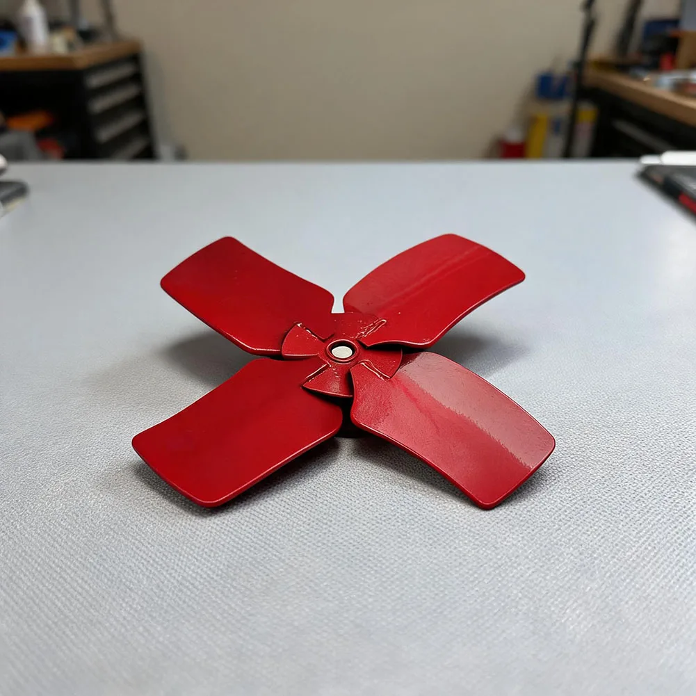 High-Strength Iron For Ventilation Fan for Exhaust Fans 8/10/12 inch Red Fan Suitable for Kitchen Workshop For Ventilation