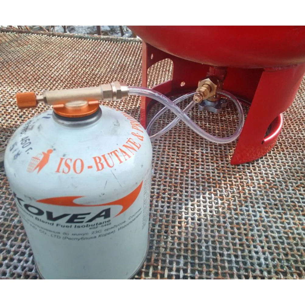 

Refill Adapter For Flat Tin Metal Pu Self-Closing Valve Liquefied Gas Stove Inflation Tool Camping Bbq Grill Gas Tank