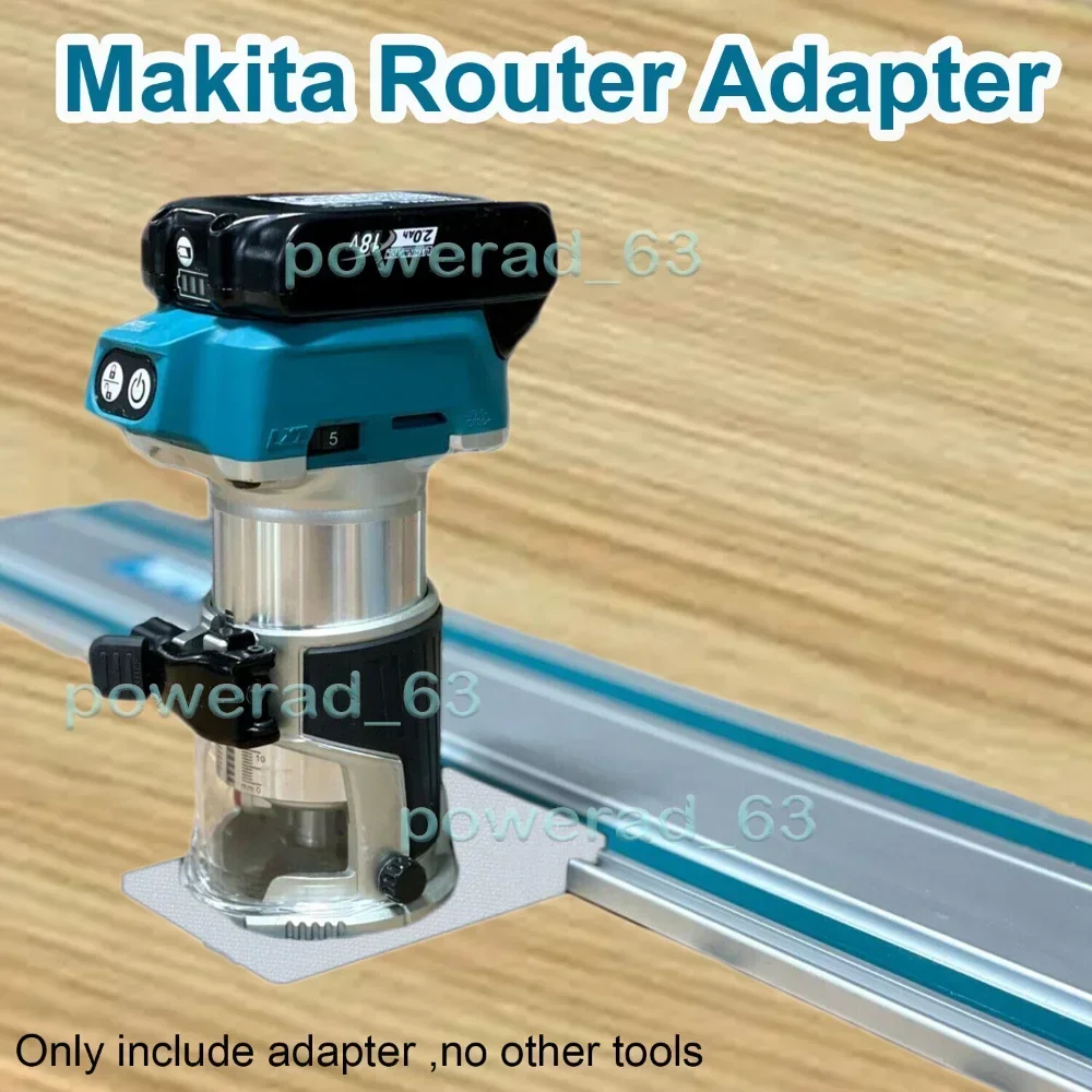 Imagem -02 - para Trilhos Guia Makita e Adaptador de Roteador de Trilhos Guia Festool-xtr01z e Rt0700c