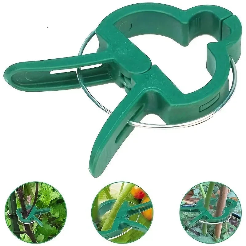 2026 مقاطع حديقة قابلة لإعادة الاستخدام دعم النبات تثبيت مقاطع للدفيئة الطماطم الكرمة زهرة الشتلات لوازم البستنة #3