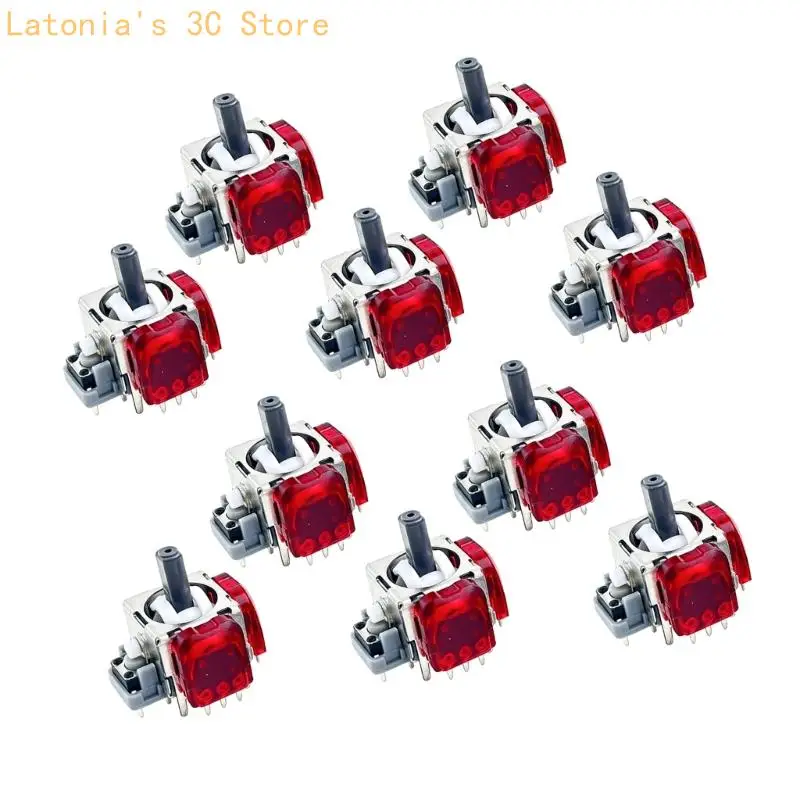 Hall-Effekt-Thumbstick-Modul 10er-Pack für Controller-Reparaturservice X3UB – Detail 8