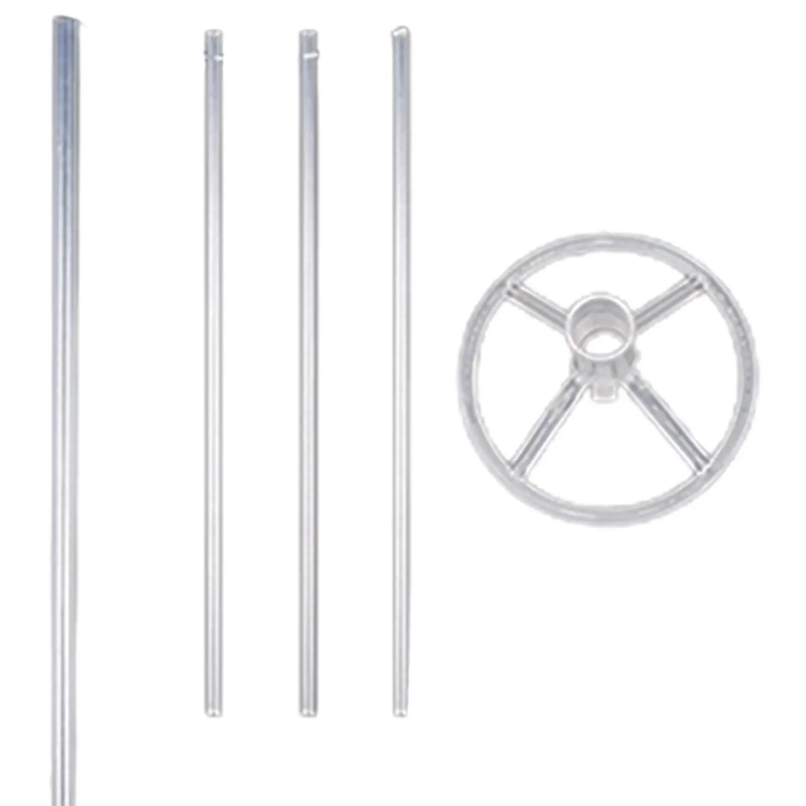 مجموعة عمود البالونات المضيئة DIY لديكور حفلات أعياد الميلاد والذكرى السنوية #6