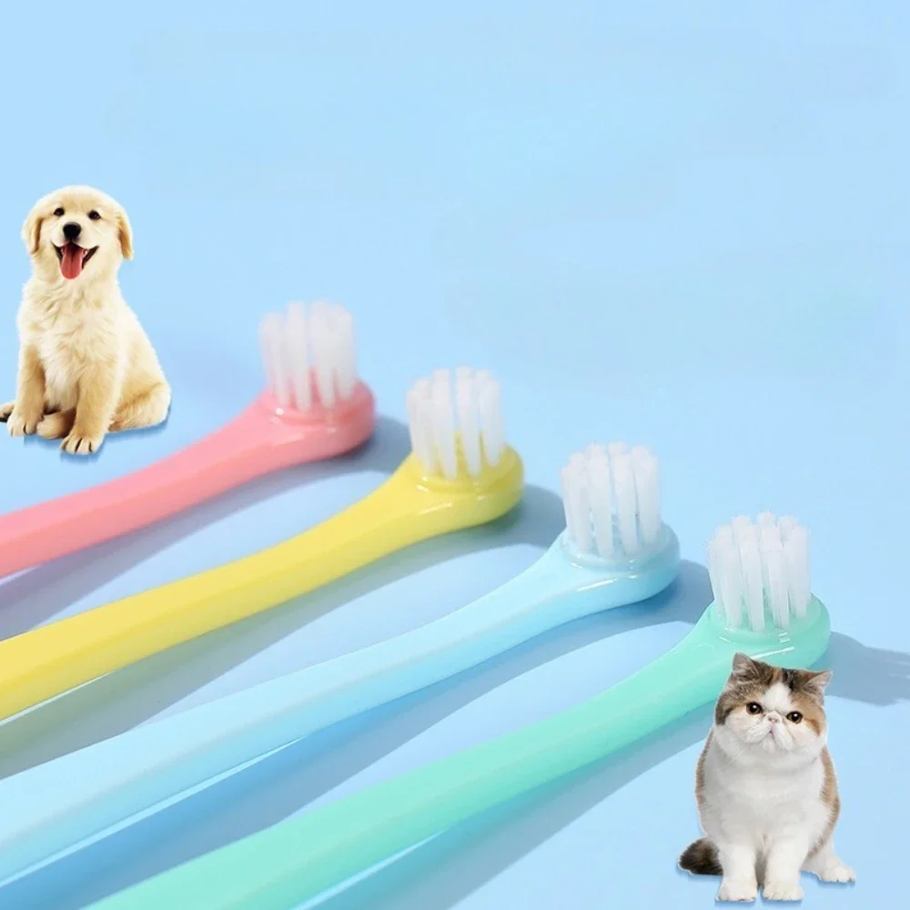 Hundezahnbürste mit Kleinem Bürstenkopf zur Zahnreinigung für Hunde, Mundpflege-Werkzeug, Katzenzahnbürste, Haustierzubehör – Detail 3