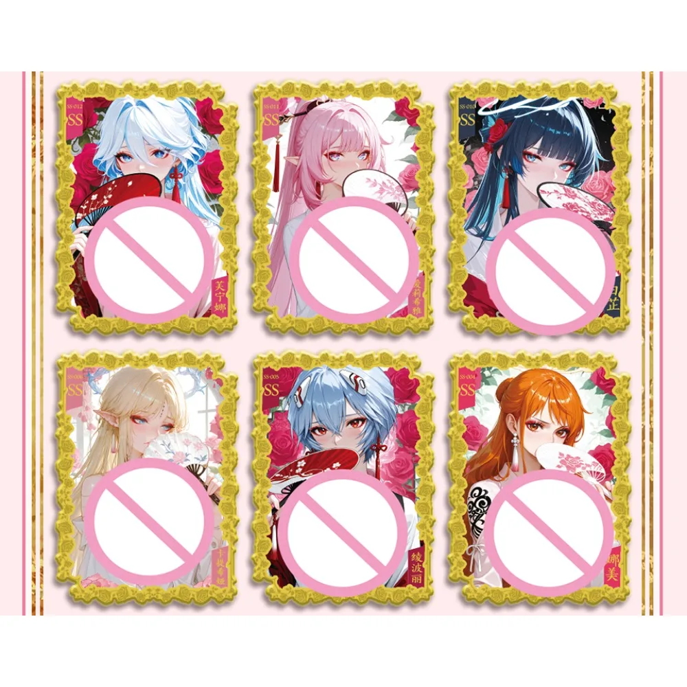 When The Peach Ripens Anime Game Enchanting Charm Goddess Yae Miko Yamato Dreamy Angels Rrae Collection Cards Toys Hobbies Gifts - view 4