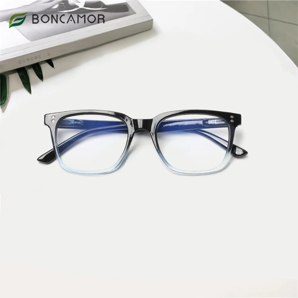 

Fashion reading glasses for women with anti-blue light HD lenses high quality spring hinges round women's prescription glasses