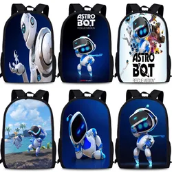 Space Robot Astro Bot Backpack 15 Inch Robot Astro Book Bag Single-layer Backpack With Large Capacity For Students Shoulder bag