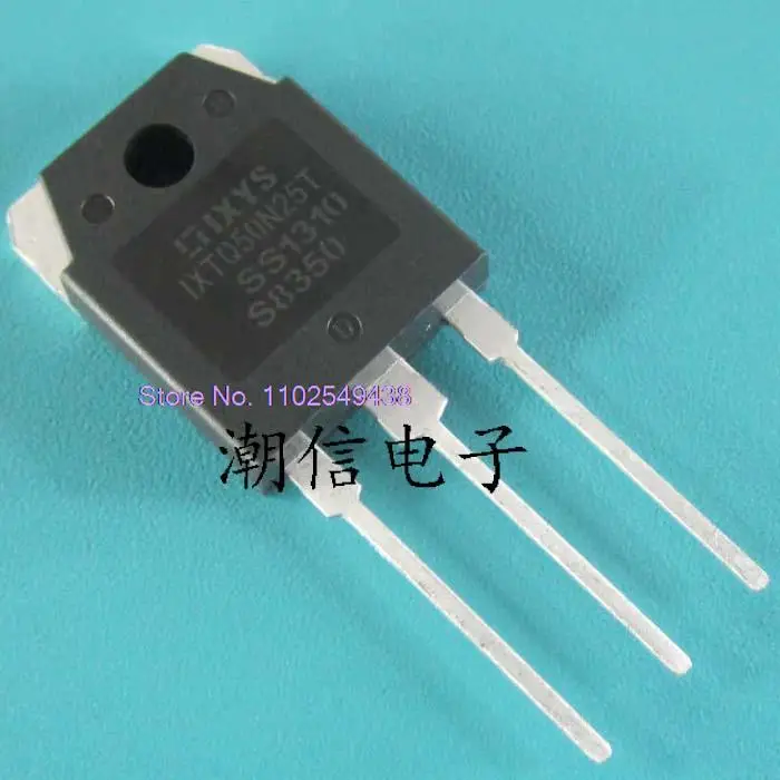 

5PCS/LOT IXTQ50N25T 50A 250V