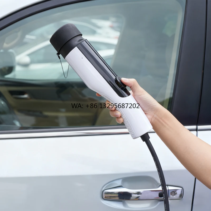 

SUPERGENIE New 230V Type 2 3.5/7kW IP55 5m Cable Portable EV Charger GBT for BYD Song Plus Bumper On-the-Go Charging