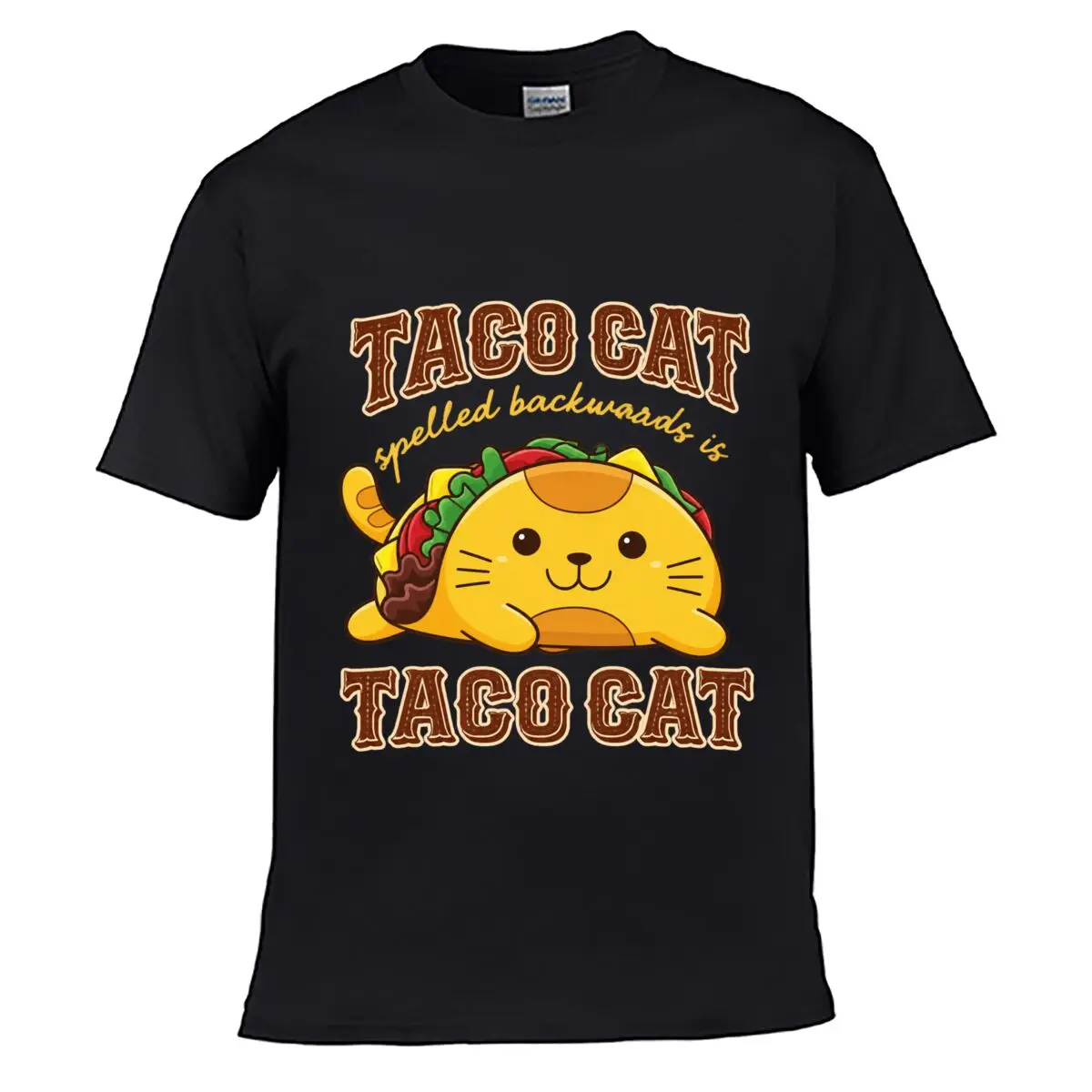 Taco Cat Spelled Backwards Is Taco Cat Loose Casual Tee