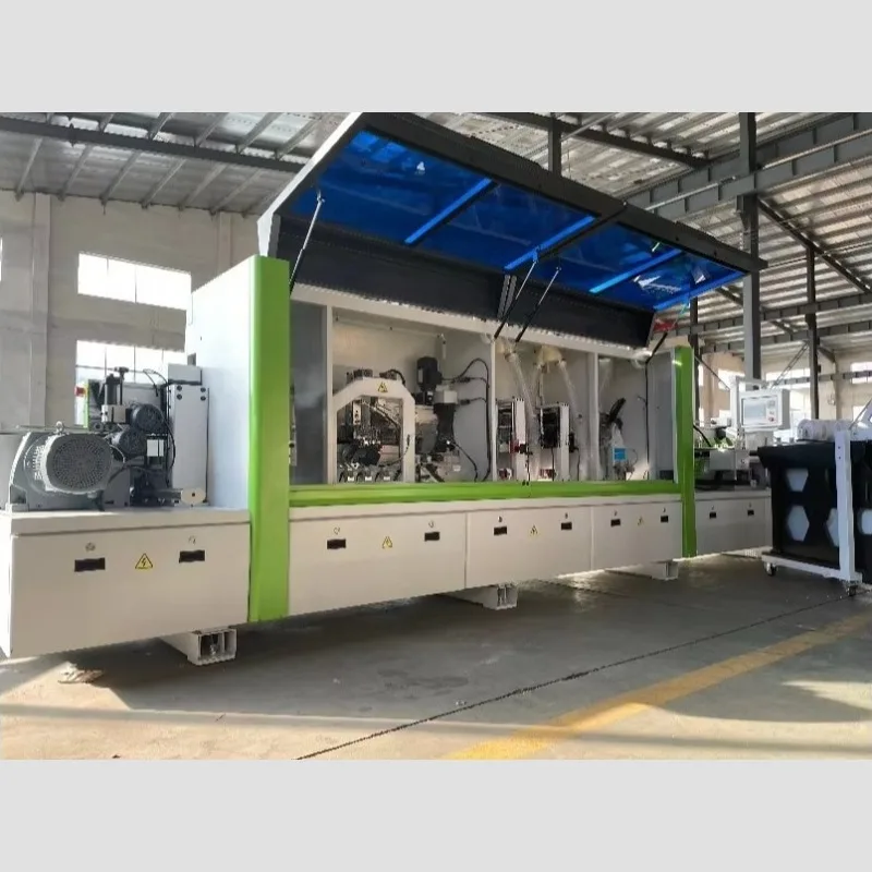 Fully Automatic Wood Edge Banding Machine Contour Edge Gluer With Hot Melt Tank And Scraper Set