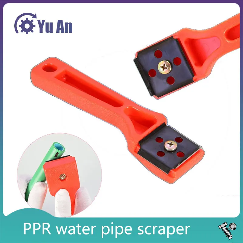 PPR Water Pipe Scraper PE Plastic Pipe Butt Welder Butt Machine Hot Melt Die Head Welder Cleaner Accessories