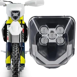 Dirtbike LED Headlight for Husqvarna 701 Enduro Supermoto 2016-2024 FE 250 350 450 501 TE 150 250 300 2017-2023 TX125 2017-2019
