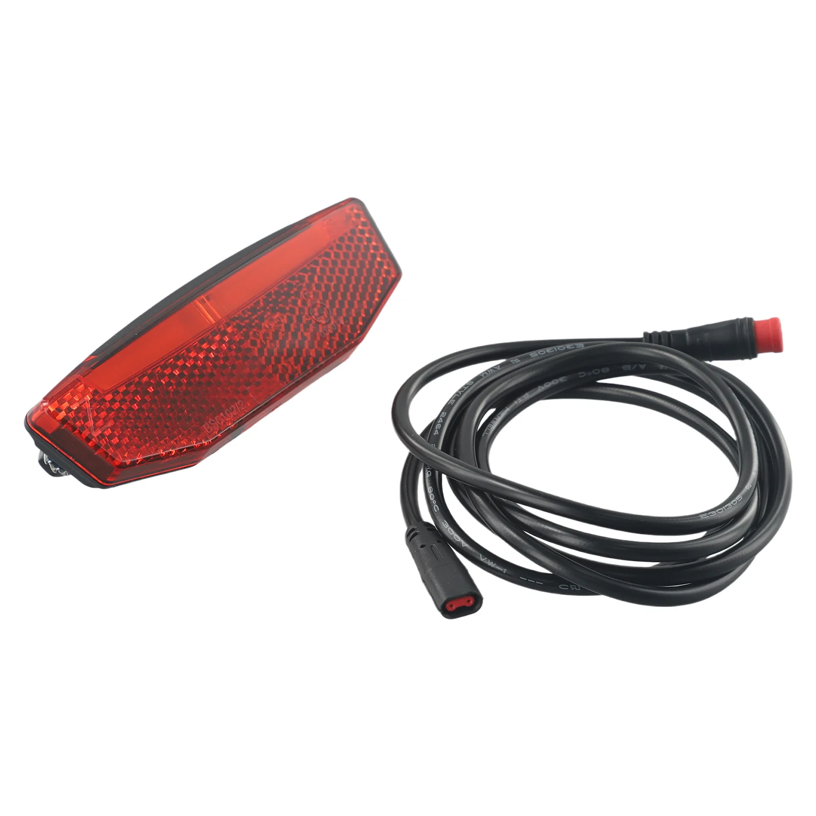 Waterproof Rear Tail Light for Electric Bicycles Supporting 6V to 60V Voltage Suitable for Conversion to E Bike Systems