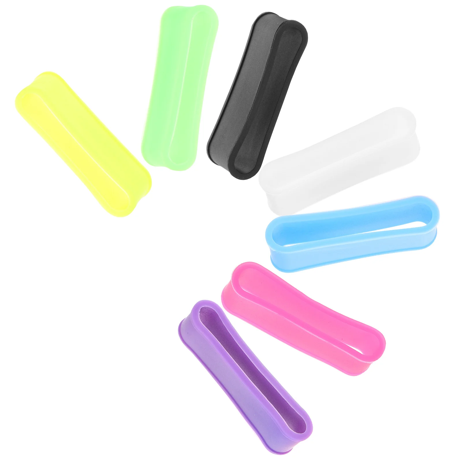 

7Pcs Tennis Badminton Racket Grip Sweat Absorbing Bands Secure Grip Control Rings Racket Accessories Tennis Overgrips