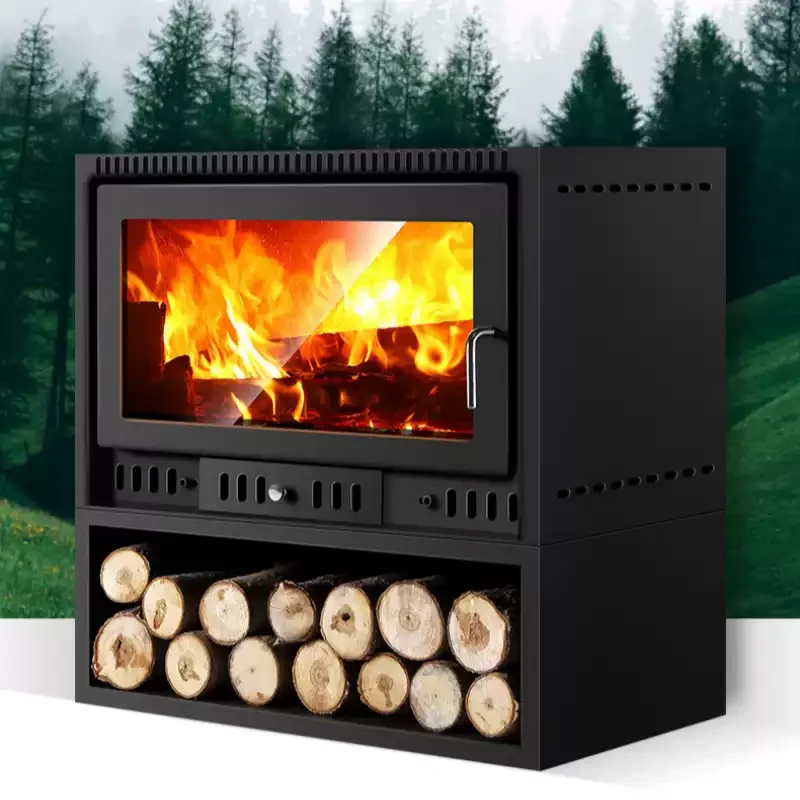 

Real Fire Fireplace Wood Fire Rural B & B Villa Oven Heating Household Heating Baking