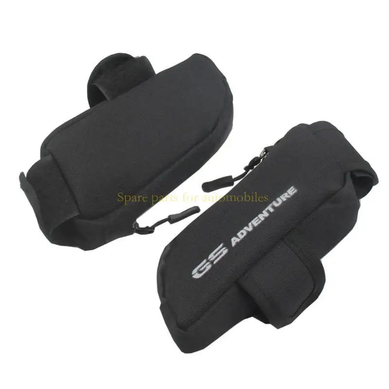 

H58F Motorcycle Saddlebags Side Tool Bag Luggage Saddle Bag Pouches Black For R1200GS ADV R1250GS