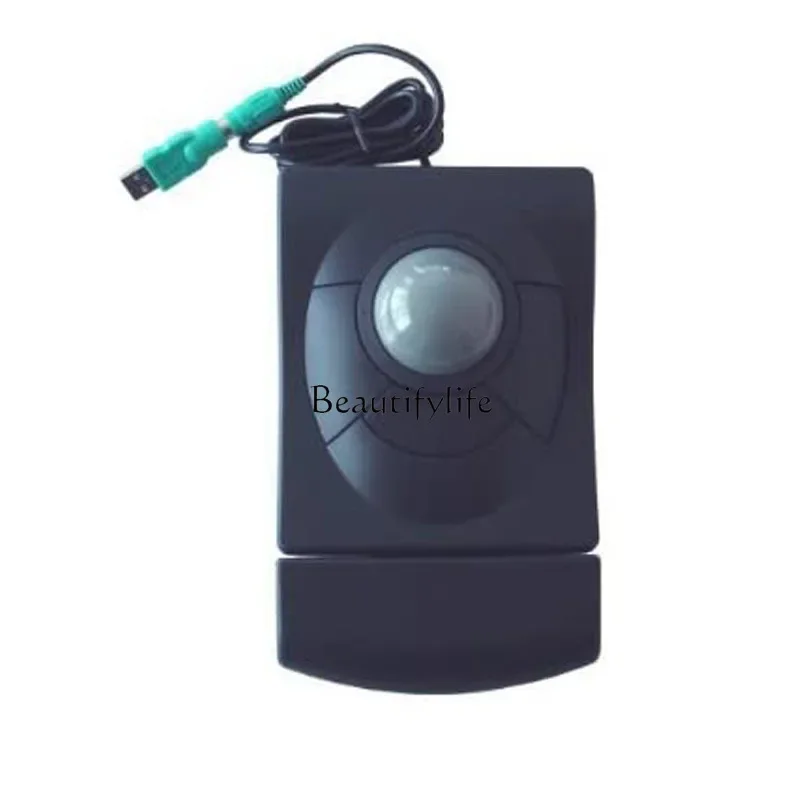 Trackball Mouse USB/PS2 Dual Interface Industrial Computer Trackball Industrial Use