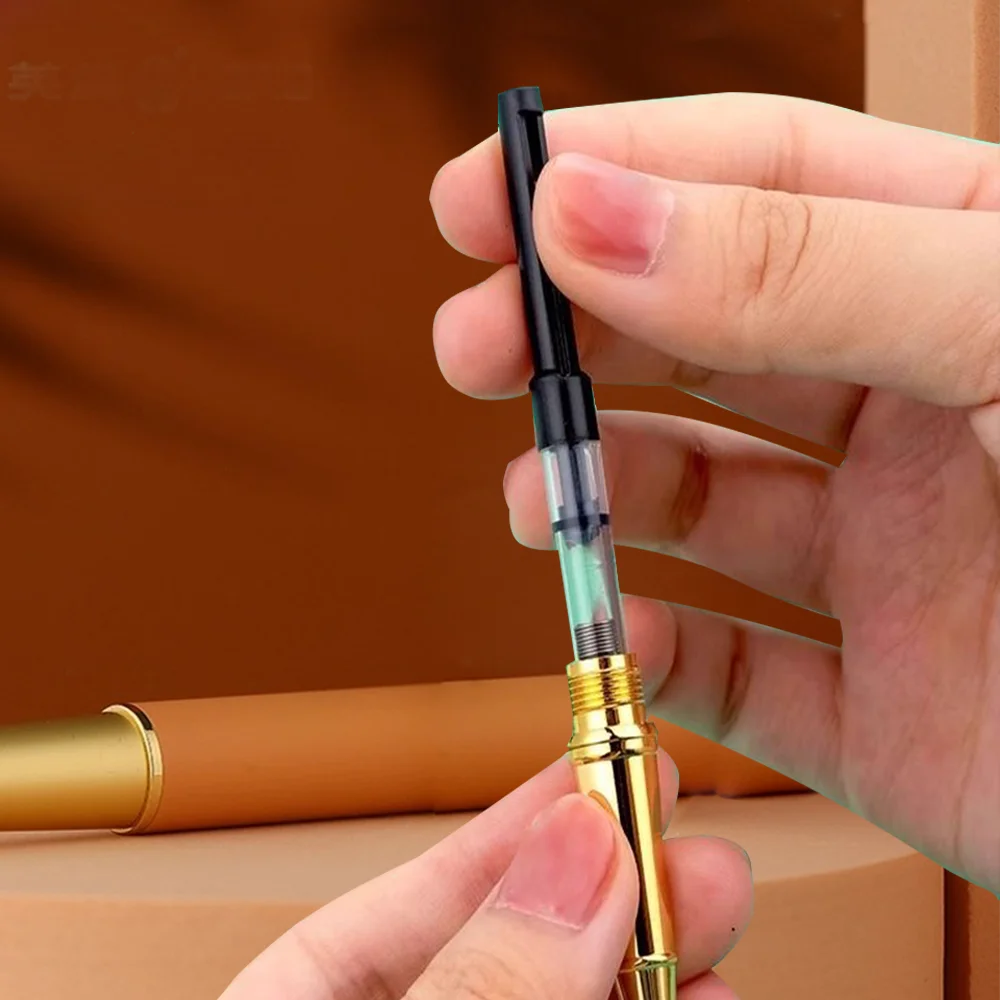 بطل العلامة التجارية القلم P108 الملونة 0.5 مللي متر إيريديوم الذهب بنك الاستثمار القومي طالب خاص الكتابة ممارسة عالية القيمة Kidsren القلم اللوازم المدرسية #6