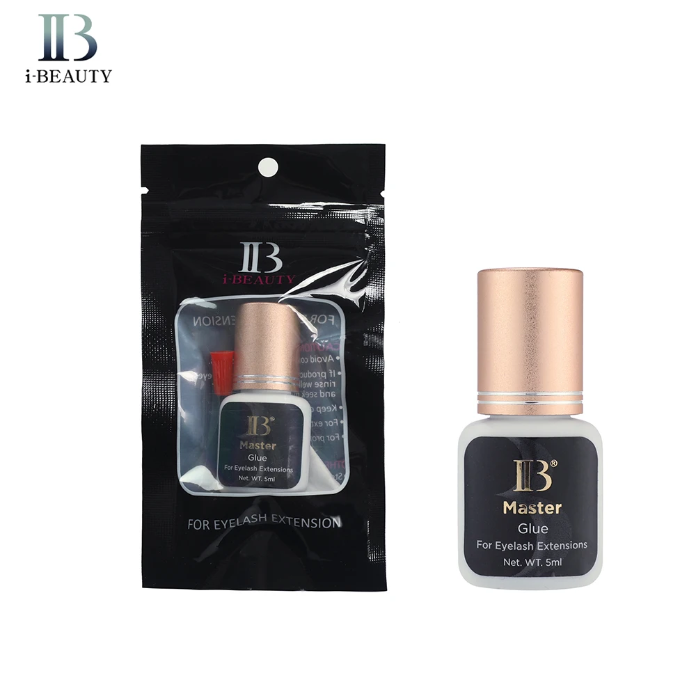 Original IB Lash Glue SUPER PLUS/HYPER BOND/MASTER I-Beauty Eyelash Extension Adhesive Long Lasting Fast Dry Korean Glue