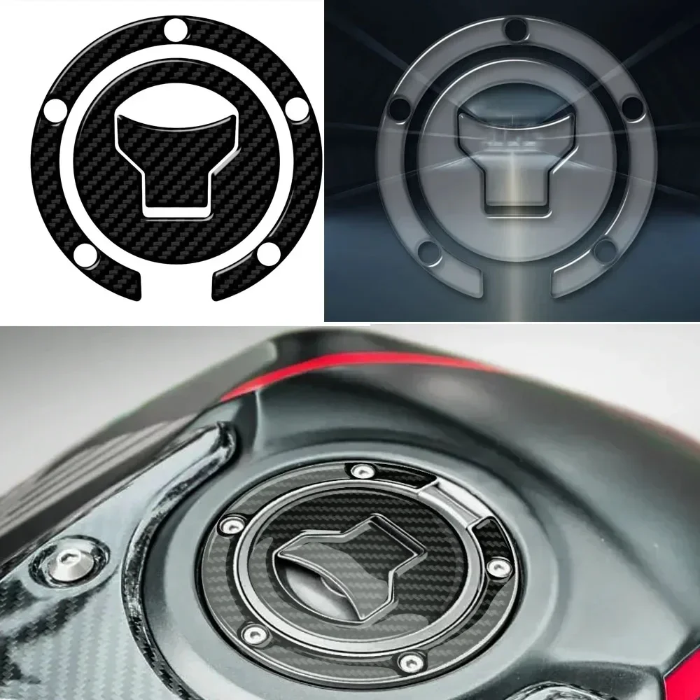

For Honda CBR650F CBR650FA (Hurricane Series 650F Models) 2014-2018 3D Transparent Motorcycle Fuel Cap Protection Sticker