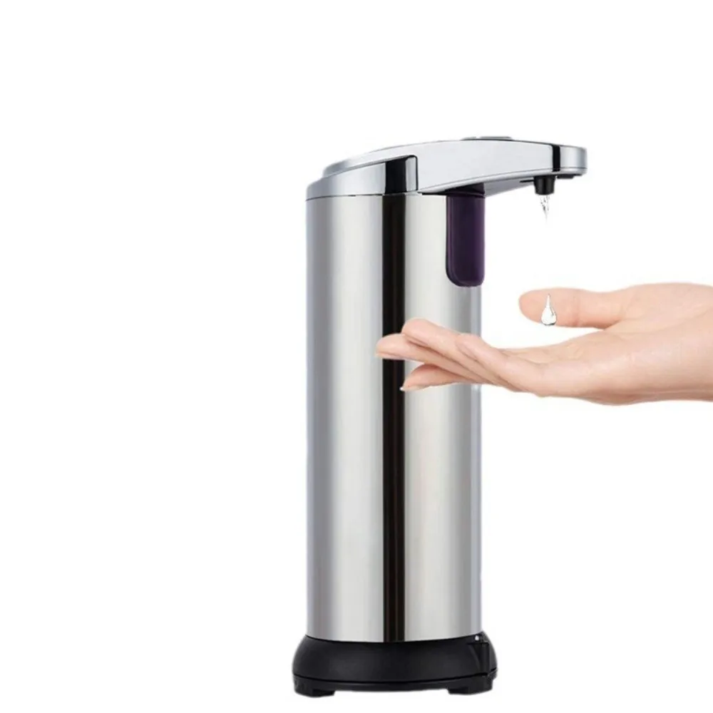 

Touchless Smart Induction Soap Dispenser Large Capacity Stainless Steel Automatic Soap Dispenser Sensor Technology