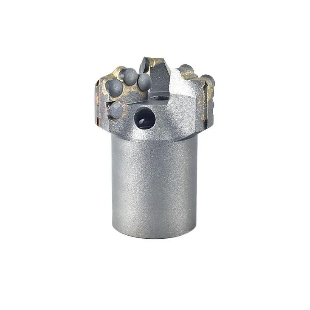 

Fast type diamond composite high and low tooth non coring drill bit