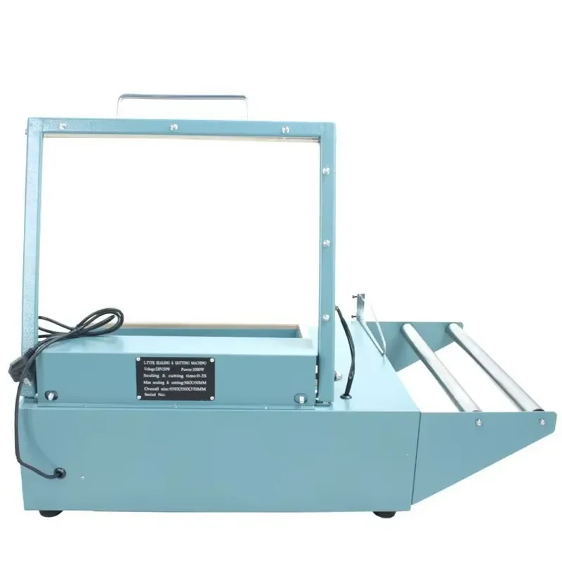 

Manual L Bar Sealing Machine Sleeve Plastic Wrapping Bag Sealer Shrink Film Sealing Machine PVC Plastic Sealer
