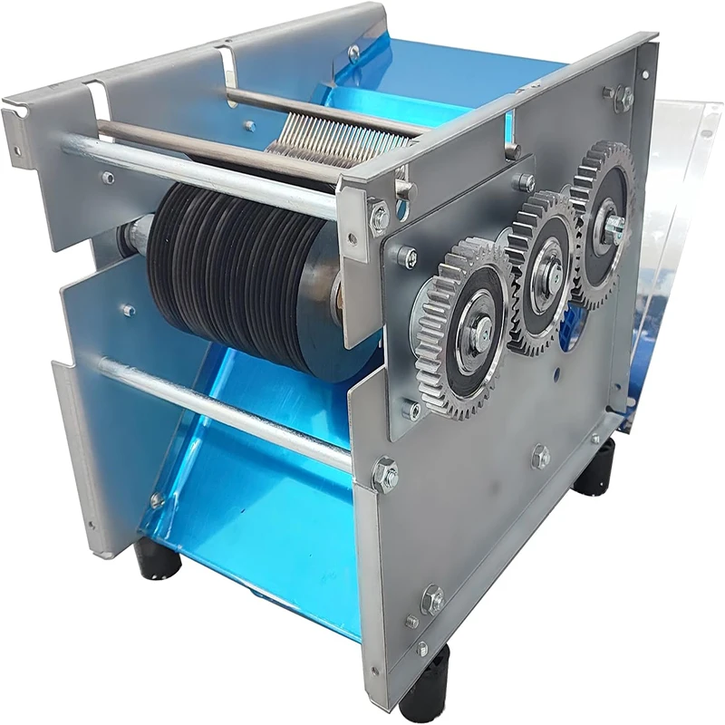 ماكينة تقطيع اللحوم الكهربائية 110 فولت قطاعة الخضروات التجارية شفرة فولاذية غير قابلة للصدأ 10 مللي متر قطاعة اللحوم 850 وات