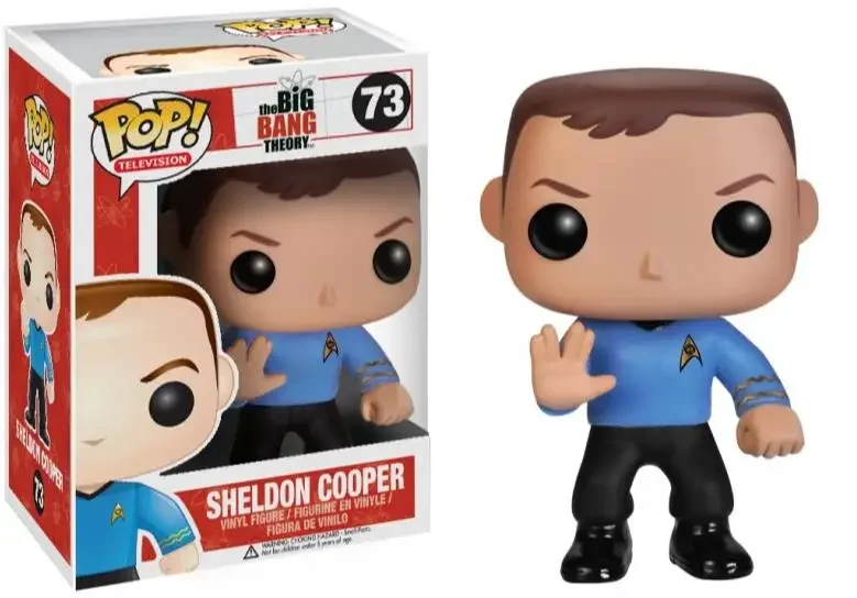 Funko pop The Big Bang Theory SHELDON 73# LEONARD 74# HOWARD 75# RAJ 76# Vinyl Action Figures Collection Model Children Toys