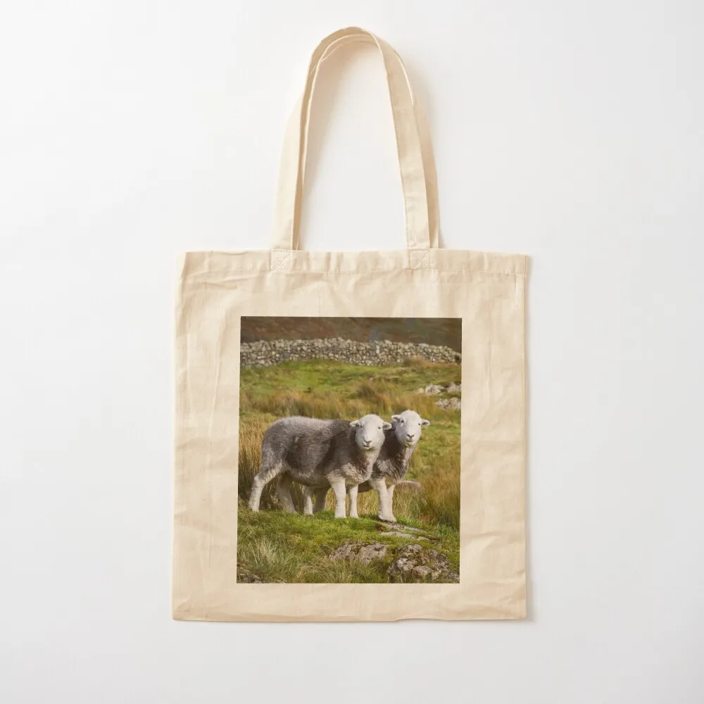 Herdwick Sheep Landscape Tote Bag custom bags tote bags cloth bags Canvas Tote Bag