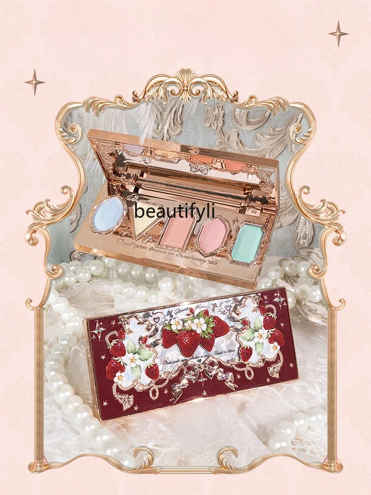 

Flower Knowledge Strawberry Rococo Eyeshadow Mute Pearlescent Mashed Potatoes Delicate