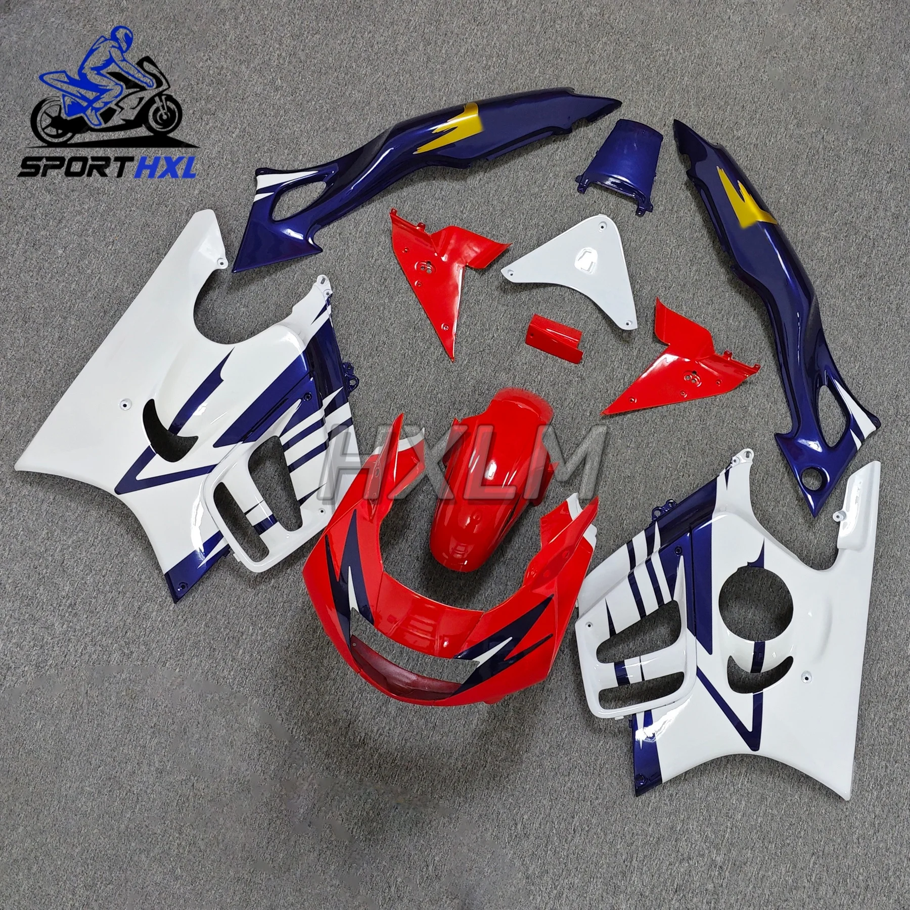 For HONDA CBR600 F3 1997 1998 Fairing Motorcycle Set Body Kit Decoration Plastic Guard Plate Accessories Shell Injection